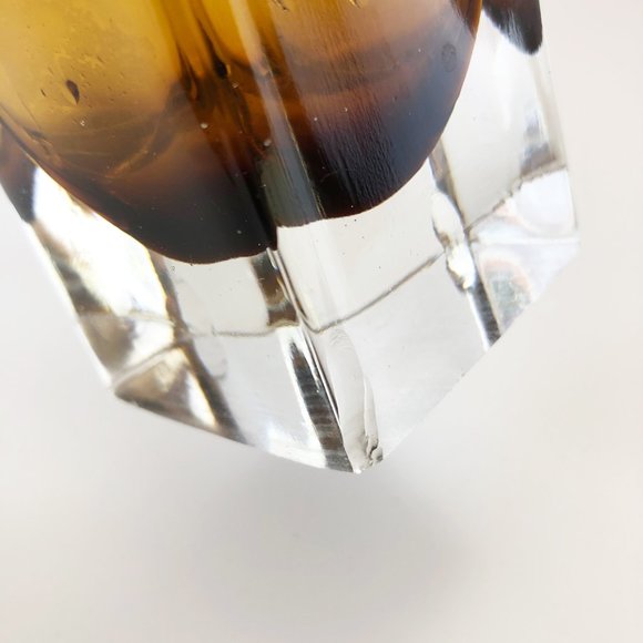 VTG ASEDA GLASBRUK ART GLASS VASE BO BORGSTROM - Picture 4 of 4